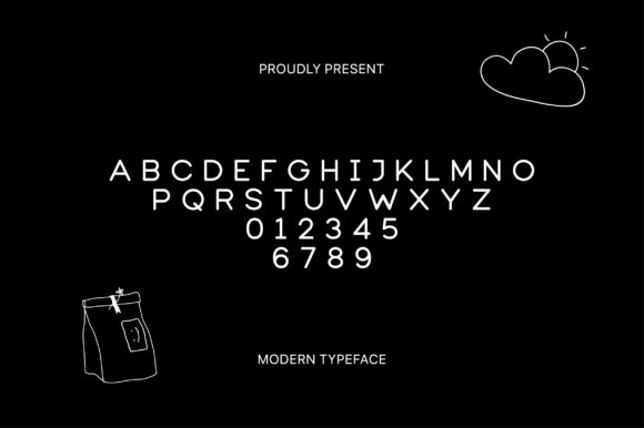 Jocge Font PNG with transparent background - Preview 1