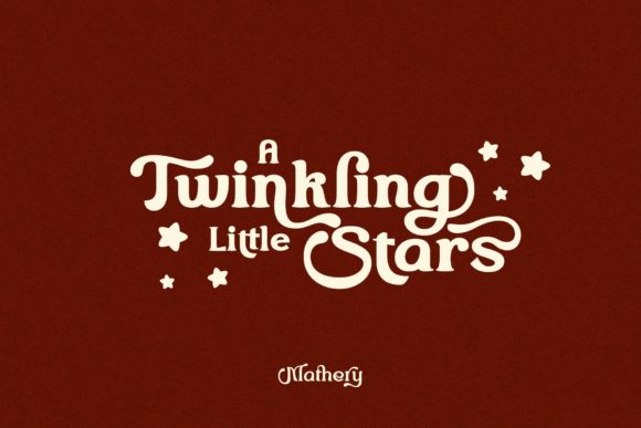 Mathery Font PNG with transparent background - Preview 2