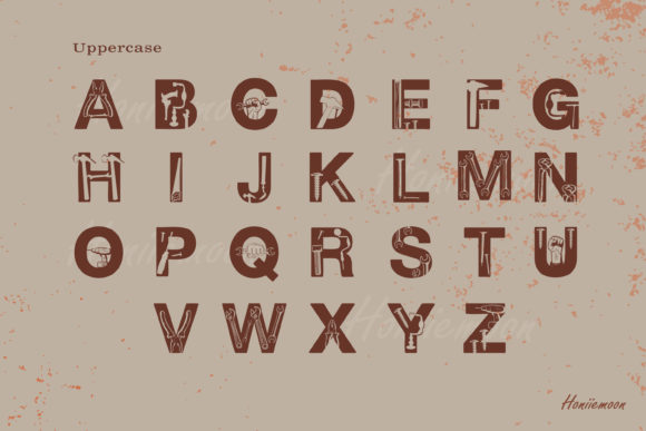 Mr Technician Font PNG with transparent background - Preview 1