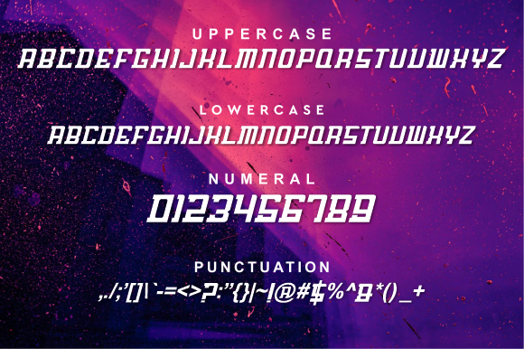 Over Creative Font PNG with transparent background - Preview 3
