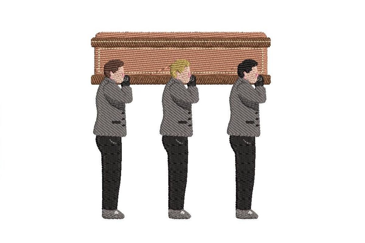 Pallbearers Carrying a Casket