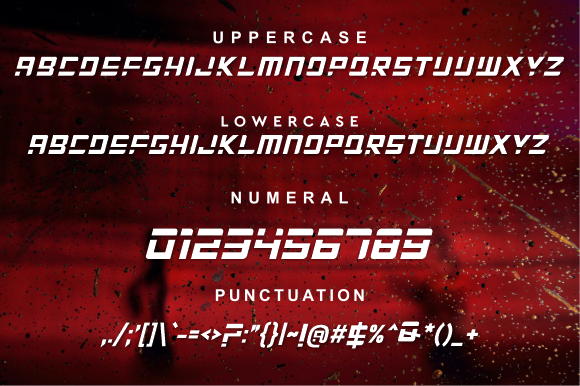 Quickly Work Font PNG with transparent background - Preview 3