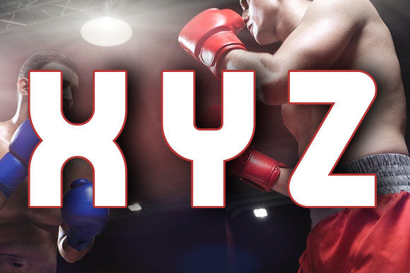 Rivalry Font PNG with transparent background - Preview 3