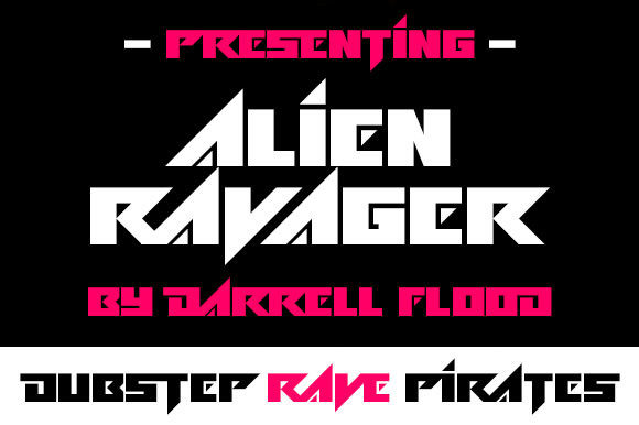 Alien Ravager Font - Preview 1