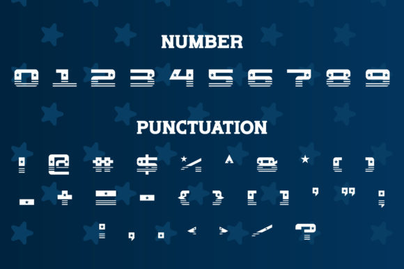 America Party Font - Preview 3