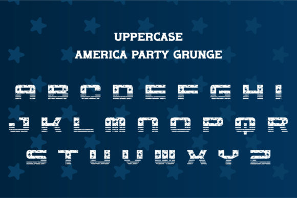 America Party Font - Preview 4
