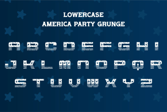 America Party Font - Preview 5
