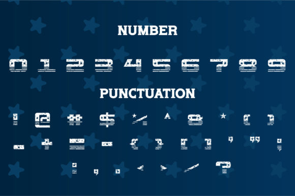 America Party Font - Preview 6