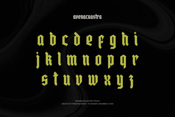 Avenacuastra Font - Preview 6