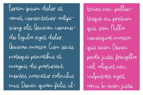 Drunk Script Font - Preview 3