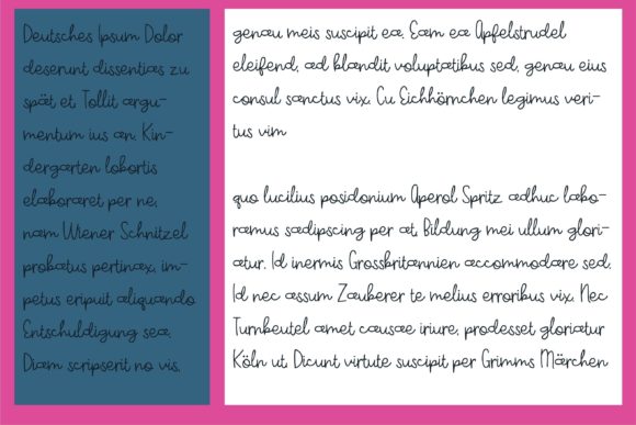 Drunk Script Font - Preview 6