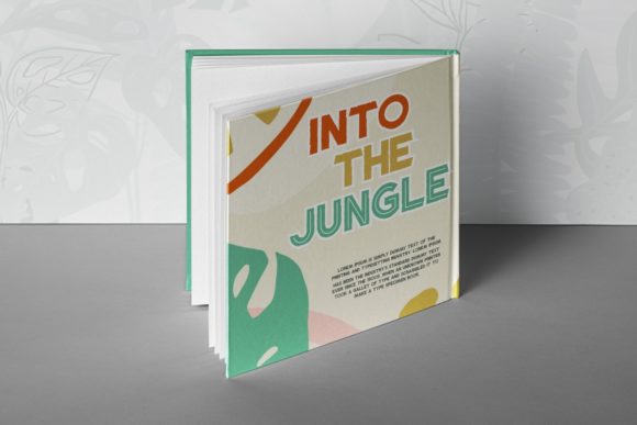 Jungle Hero Font PNG with transparent background - Preview 1