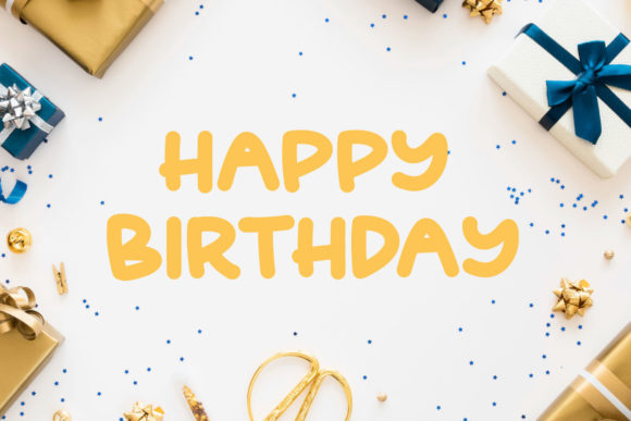 Kidbos Cute Font PNG with transparent background - Preview 3