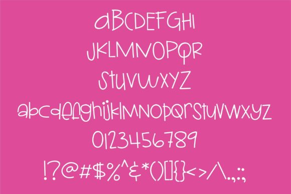 Mister Chicken Font PNG with transparent background - Preview 1