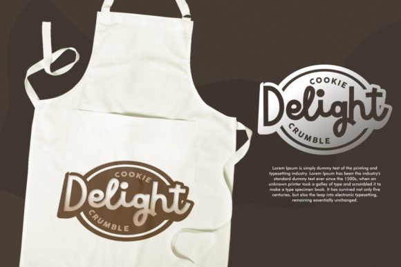 Royal Pastry Font PNG with transparent background - Preview 2