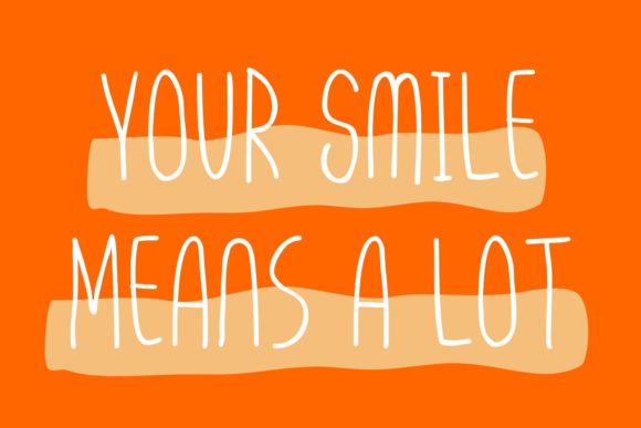 Skinnytoon Font PNG with transparent background - Preview 3