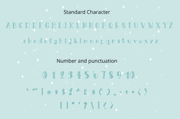 Slim Corner Font PNG with transparent background - Preview 1