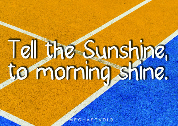 Hello Morning Font - Preview 2