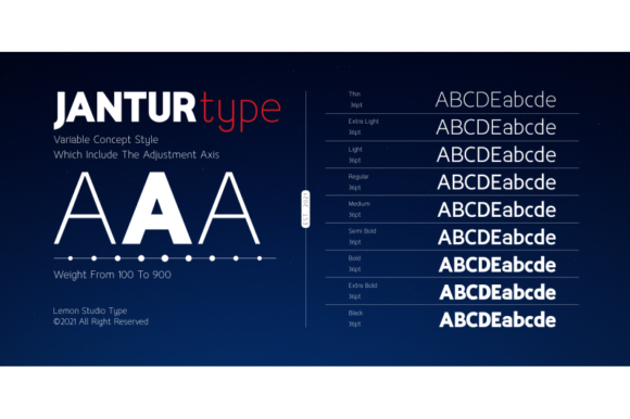 Jantur Font - Preview 3
