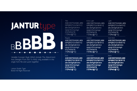 Jantur Font - Preview 4