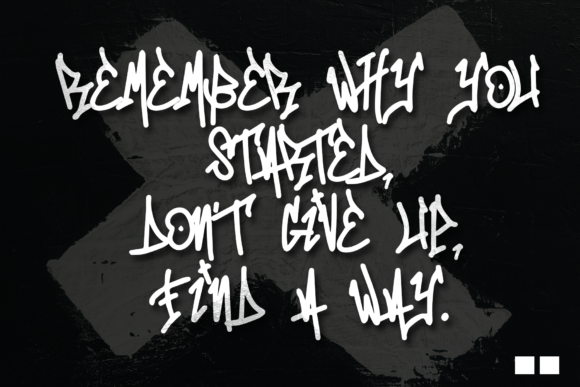 Mono Seahorse Font PNG with transparent background - Preview 1