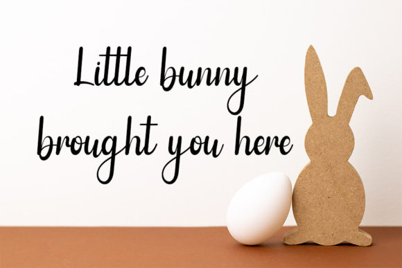 Rabbit Island Font PNG with transparent background - Preview 1