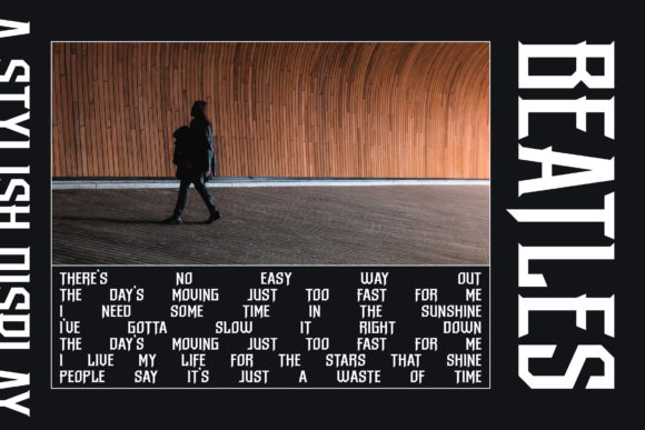 Beatles Font - Preview 5