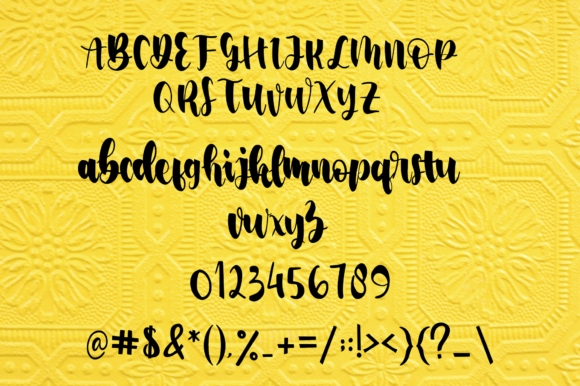 Bee Honey Font - Preview 4