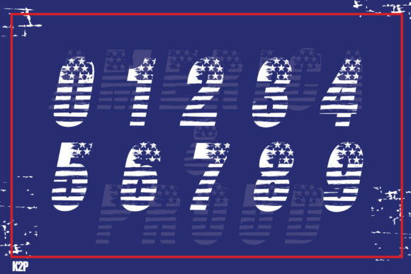 America and Proud Font - Preview 3