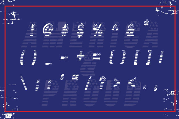 America and Proud Font - Preview 4