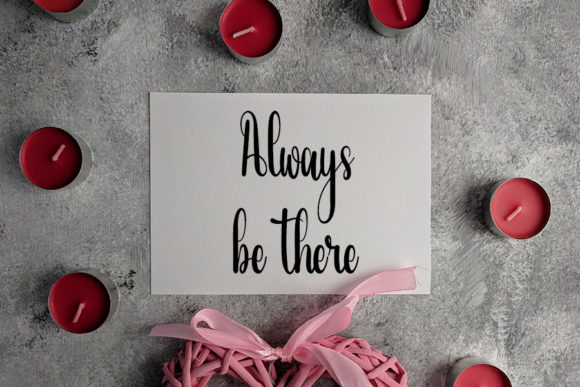 Beside You Font - Preview 1