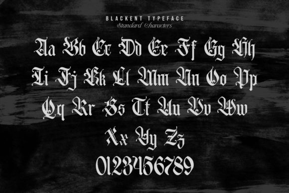 Blackent Font - Preview 3