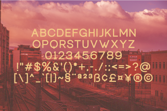 Denver Font - Preview 1