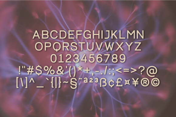 Kosmilk Font PNG with transparent background - Preview 1