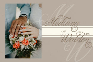 Letter Calligraphy Font by Barra & Beryl Co. · Creative Fabrica