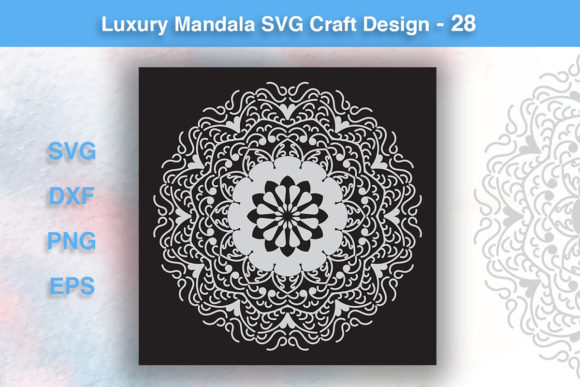 Luxury Mandala SVG Craft Design - 28