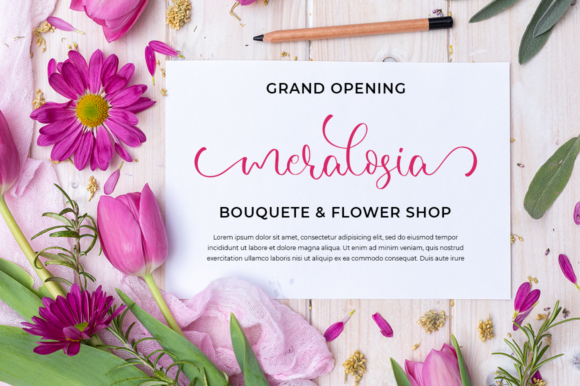 Margarita Font PNG with transparent background - Preview 2