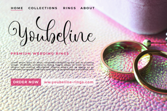 Margarita Font PNG with transparent background - Preview 5