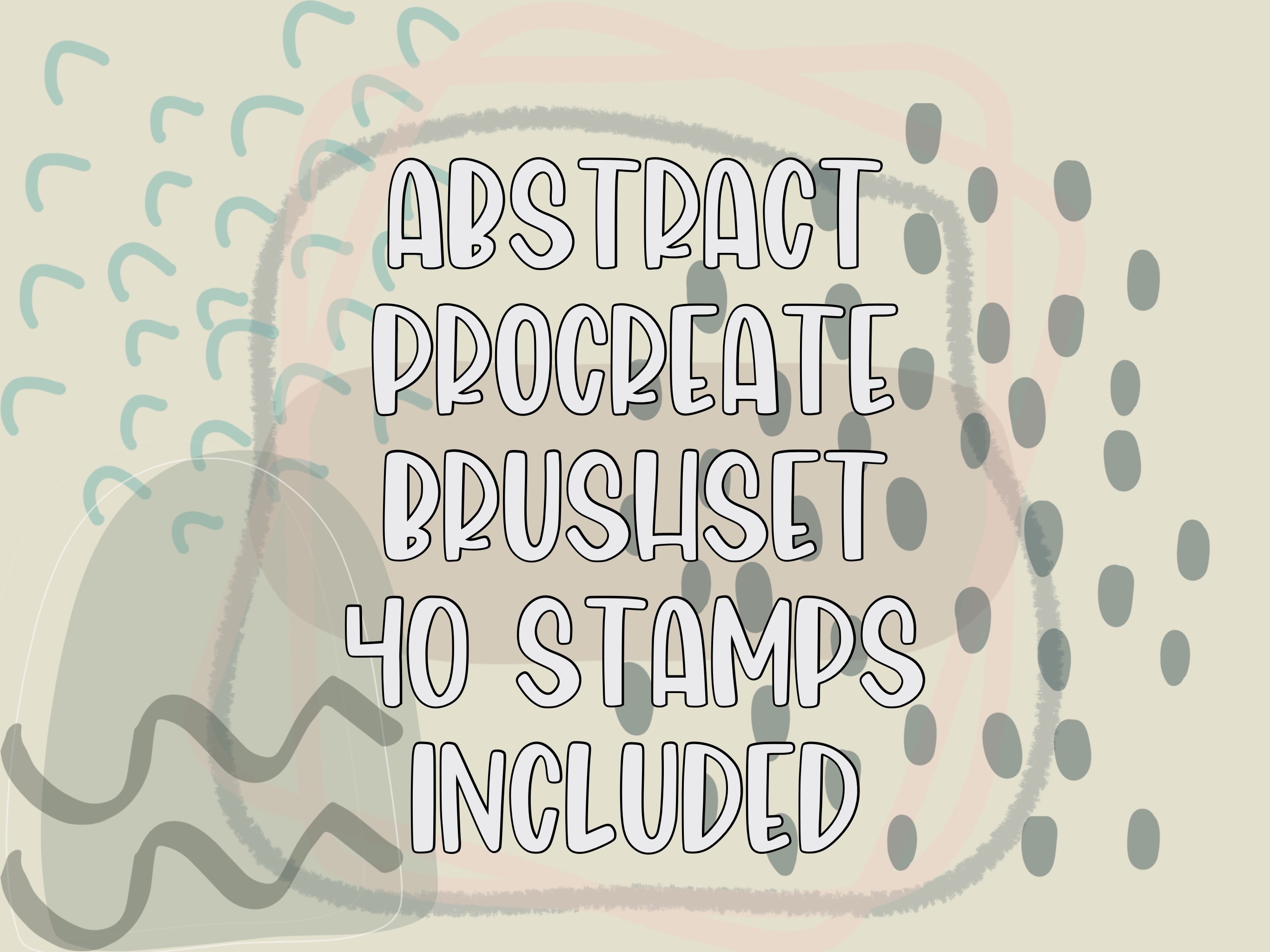 Abstract Stamps Procreate Brushset Graphic by Designs by Danielle FL ...