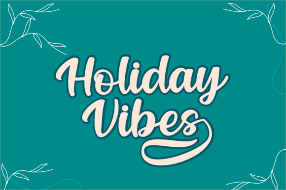 Cartline Brush Font - Preview 1