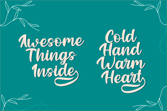Cartline Brush Font - Preview 4