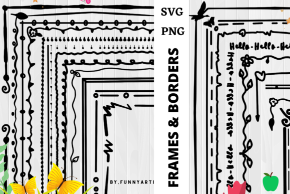 Decorative Frames and Borders Rectangle