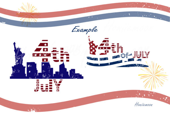 Happy 4th July Font - Preview 4
