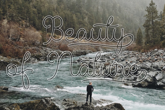 Butterline Font - Preview 2