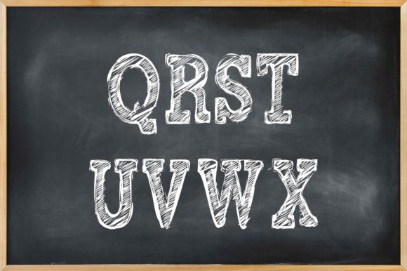 Chalkboard Font - Preview 3
