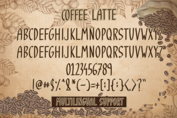Coffee Latte Font - Preview 5