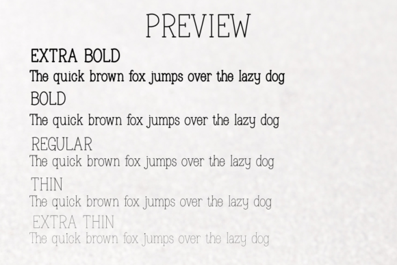 Everyday Font - Preview 2
