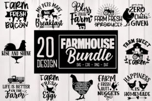 Farmhouse SVG Bundle Graphic by TeeCraft Co. · Creative Fabrica