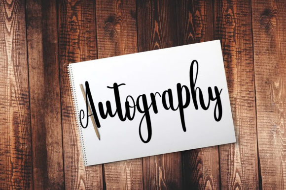 Following Font - Preview 1