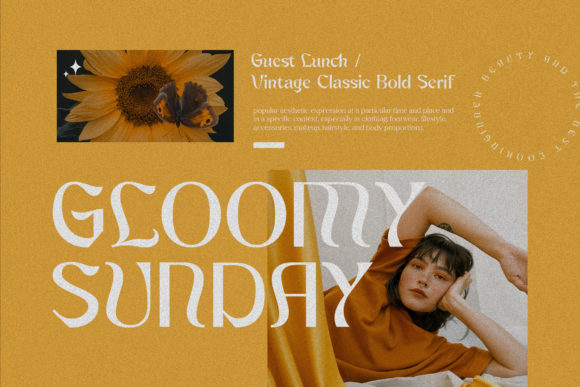 Guest Lunch Font - Preview 2